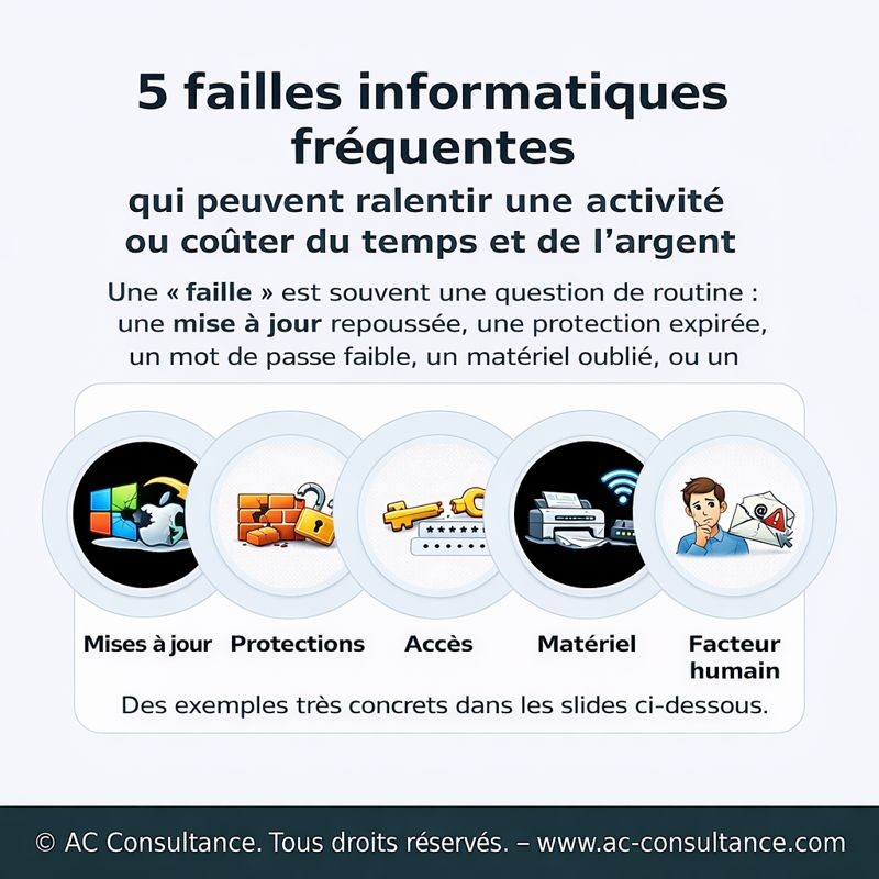 Qu’est-ce qu’une faille de sécurité informatique ?