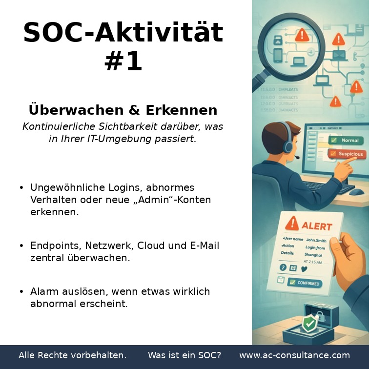 Was ist ein SOC? (Security Operations Center)