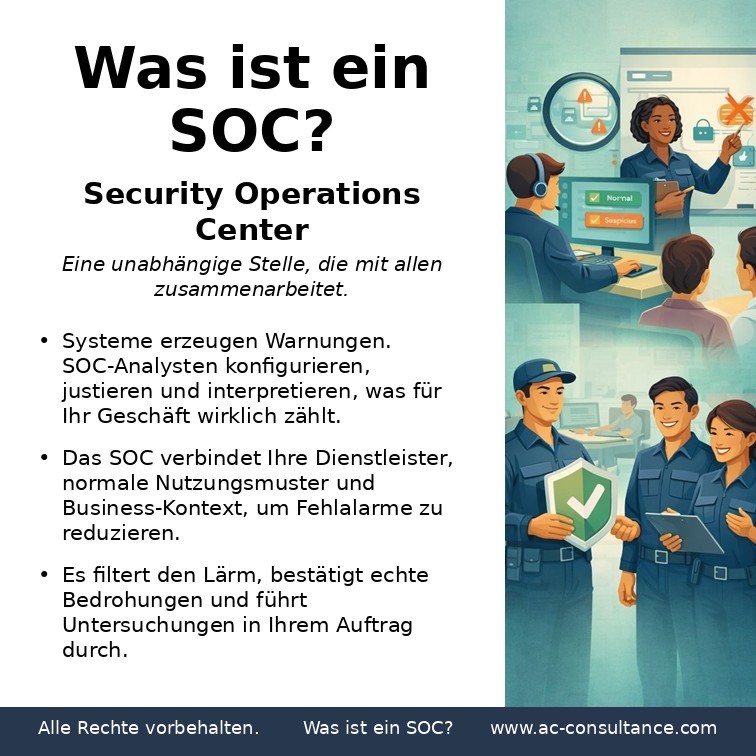 Was ist ein SOC? (Security Operations Center)