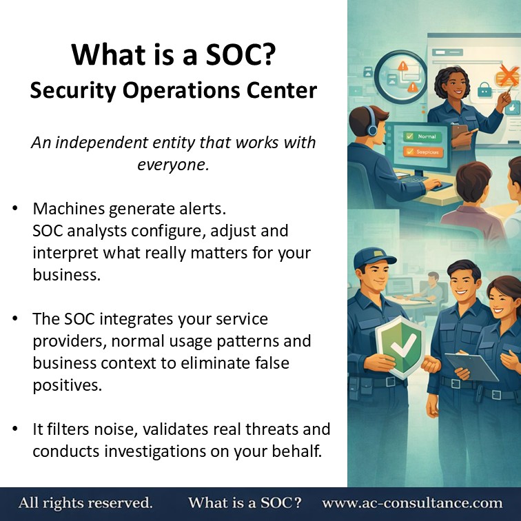 What is a SOC (Security Operations Center)?